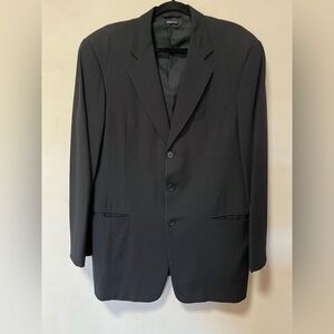 Giorgio Armani Navy Pinstriped Men’s Jacket